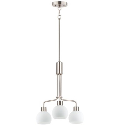 Maxim Lighting Coraline 3 - Light Chandelier in  Satin Nickel