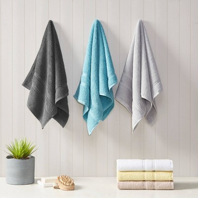 Aegean White Turkish Cotton 6-Piece Towel Set
