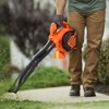 VEVOR Leaf Blower, 26CC 2-Cycle Handheld Leaf Blower with A Fuel Tank, 2-in-1 Blower 425CFM Air Volume 156MPH Speed, for Lawn Care, Leaf Cleaning - 2 of 4