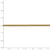 Black Bow Jewelry 3.7mm 14k Yellow Gold Solid Franco Chain Bracelet - 4 of 4