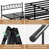 VECELO Metal Platform Bed Frame with Headboard and Footboard | Queen Full Twin Size Bed Frame with Storage | Heavy Duty Bed Frame No Box Spring Needed - 4 of 4