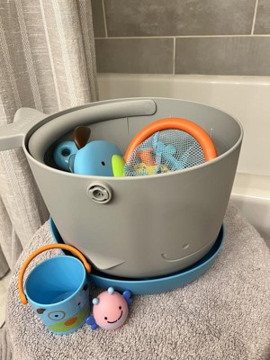 Skip Hop Moby Fun-filled Baby Bath Toy & Bucket Gift Set - 2pc : Target