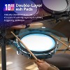Glarry Electric Drum Set with Quiet Mesh Pads, 10" Dual Zone Snare, HiHat and Kick Drum Full Size Adult Drum Set, 30 Kits and 450 Authentic Sounds - 2 of 4