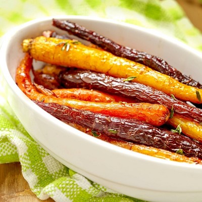 Organic Rainbow Whole Carrots - 2lb