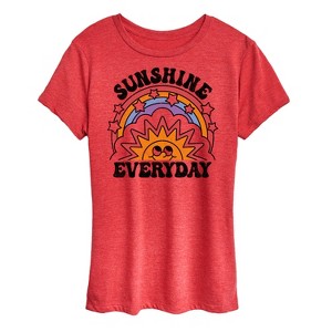 Women's - Instant Message - Sunshine Everyday Short Sleeve Graphic T-Shirt - 1 of 4