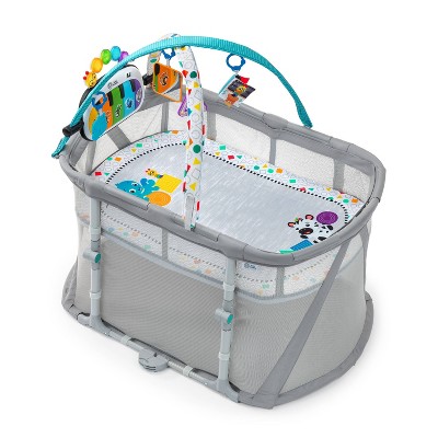 Image of Baby Einstein Kick and Snooze Playard - Gray