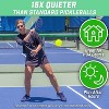 GoSports GS 40 Q-Foam Pickleballs - Quiet Foam Balls for Indoor or Outdoor Practice - 12 Pack - Green - 3 of 4