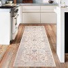 Area Rugs, Runner Rug Non Skid WashableVintage Style Area Rug - Non Slip Washable Indoor Rug for Living/Dining Room, Bedroom, Office - 3 of 4