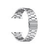 Posh Tech Sloan Stainless Steel Band for Apple Watch - Silver -  40/41/42mm - 2 of 3