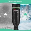 DOMETOUR Outdoor Faucet Covers for Winter 25" L x 13" W Hose Bib Cover Insulated Freeze Protector for Water Spouts Hydrants Pipes - 3 of 4