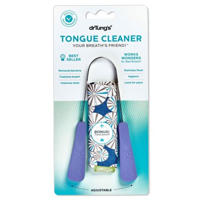 Dr. Tung's Tongue Cleaner, Stainless Steel