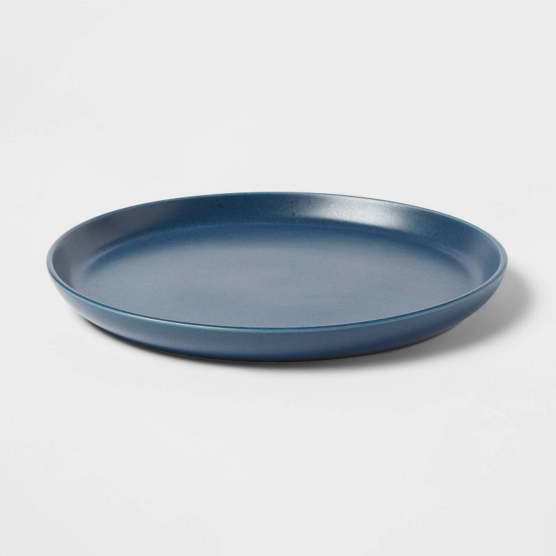 10&#34; Stoneware Tilley Dinner Plate Blue - Threshold&#8482;, 3 of 4