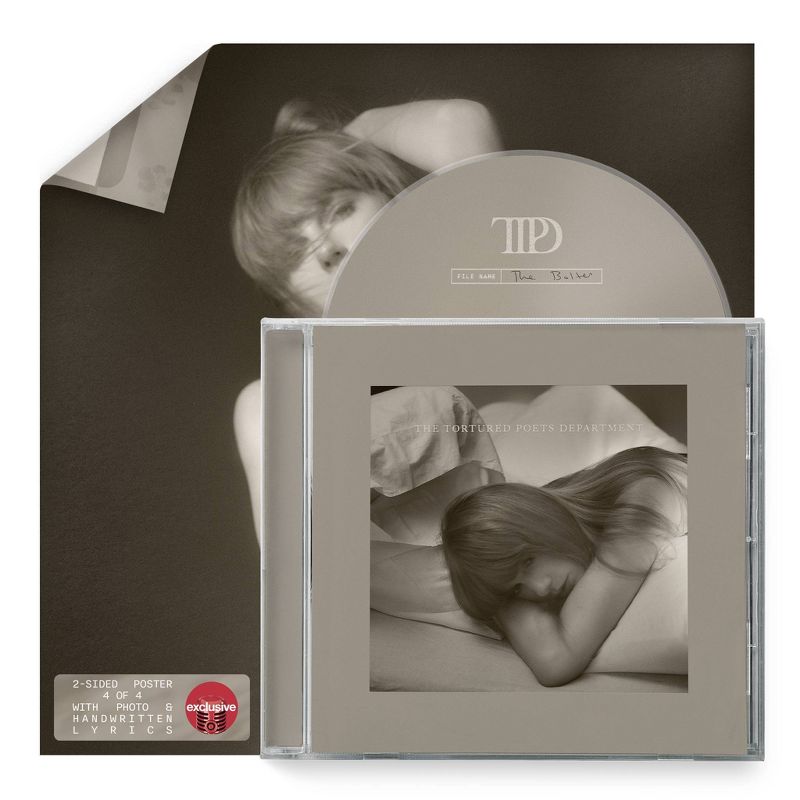 Taylor Swift - The Tortured Poets Department + Bonus Track &#8220;The Bolter&#8221; (Target Exclusive, CD), 1 of 8