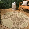 JONATHAN Y Zinnia Modern Floral Textured Weave Indoor/Outdoor Area Rug - 4 of 4