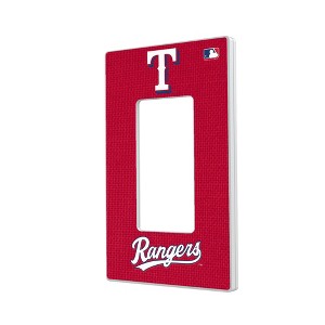 MLB American League Teams Solid Hidden-Screw Light Switch Plate for Single Rocker - 1 of 4