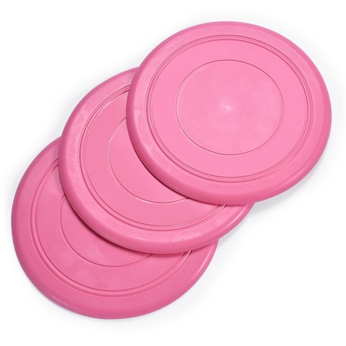 Rubber dog frisbee top