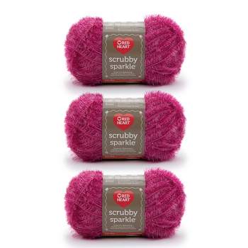 Pack of 2) Red Heart Soft Yarn-Black