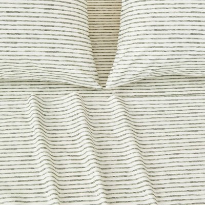 Microfiber Striped Sheet Set - Isla Jade
