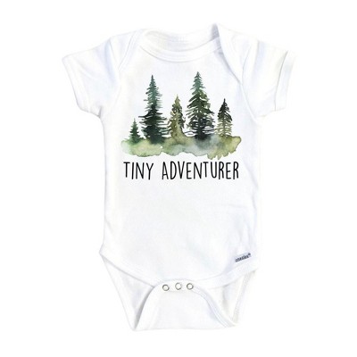 Tiny Adventurer Onesie® Baby Boy Girl Clothes Infant Bodysuit Funny Cute Newborn GS1