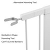 unipaws Clear Dog Gate Baby Gate - 4 of 4