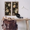 Stupell Industries Vintage French Typography Flowers Black Framed Floater Canvas Wall Art - 3 of 4