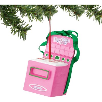 Department 56 Hasbro Easy Bake Oven Christmas Ornament 2.75" - Pink/Green