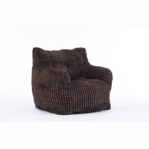 Lyngins Corduroy Bean Bag Sofas for Kids and Adults,Comfy Lazy Sofa Chairs with Memory Sponge for Living Room - 1 of 4