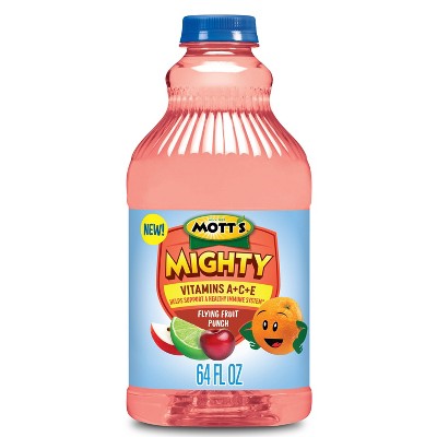 Mott's Mighty Fruit Punch Juice Drink - 64 fl oz Bottle
