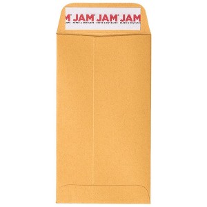 JAM PAPER #6 Coin Business Envelopes with Peel and Seal Closure - 3 3/8 x 6 - White - 50/Pack - 1 of 1