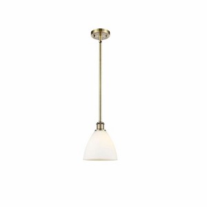 Bristol Glass - 1 Light Mini Pendant In Industrial Style-9.25 Inches Tall and 7.5 Inches Wide - 1 of 1