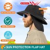 SUN CUBE Wide Brim Sun Hat Adults, Fishing Hats Sun UV Protection, Hiking Bucket Hat Safari Beach Boonie, UPF 50+ - 4 of 4