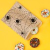 Big Dot of Happiness Creepy Spiders Kraft Brown Paper Treat Bags, Halloween Individual Candy Snack Favors, Greaseproof Sandwich Cookie Bags - 25 Count - 3 of 4