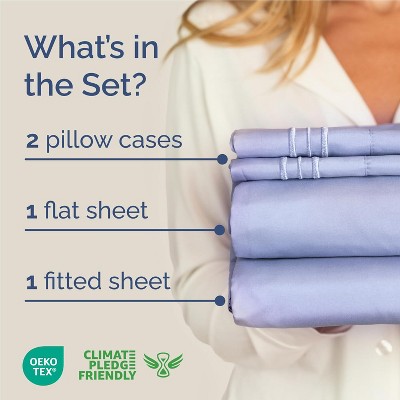 Lavender Queen Deep Pocket Microfiber Bed Sheet Set