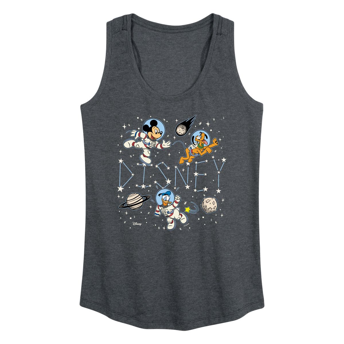 Women's - Disney - Celestial Disney Space Graphic Racerback Tank - thumbnail 5