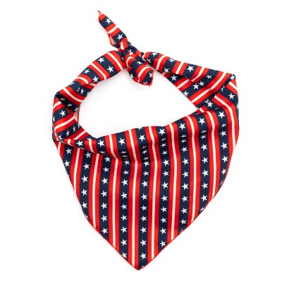 Bias Stars and Stripes Dog Bandana - The Worthy Dog