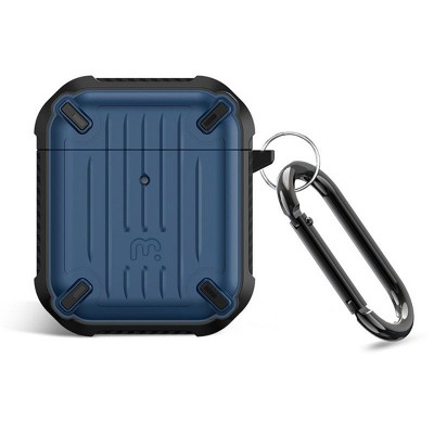 MyBat Pro Armor Series Case Compatible With Apple AirPods with Wireless Charging Case - Black / Blue