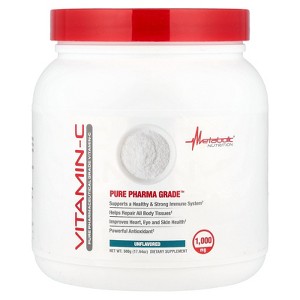 Metabolic Nutrition Vitamin-C, Unflavored, 17.64 oz (500 g) - 1 of 4