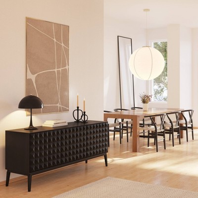 Poly & Bark Weave Chair with Woven Seat
