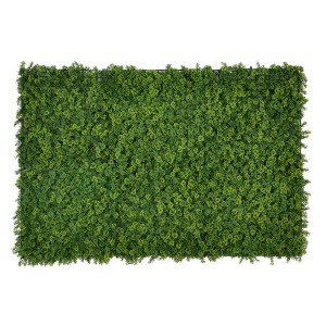 Nearly Natural 20-in x 20-in UV Resistant Irish Green Meadow Artificial Living Wall Panels (Indoor/Outdoor) - Set of 6 - 1 of 4