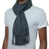 Alpine Swiss Mens Plaid Scarf Softer Than Cashmere Scarves Winter Shawl - 4 of 4