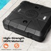 Pellebant Heavy-Duty Cantilever Umbrella Base, Outside Patio Rolling Umbrella Base High-Density HDPE Offset - 3 of 4