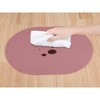 REGALWOVEN Leather Oval Wipeable Kitchen Placemats 6 Pcs - 3 of 4