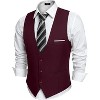 COOFANDY Men's Suit Vest Slim Fit Formal Dress Waistcoat - 4 of 4