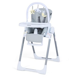 Safstar Foldable Baby High Chair for Babies & Toddlers w/Adjustable Height Relining Seat - 1 of 1