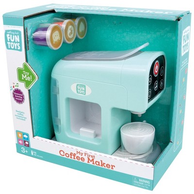 Nothing But Fun Toys: My First Coffee Maker, Teal, Light & Sound Toy