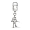 Black Bow Jewelry Sterling Silver West Virginia Mountaineers NCAA Bead Charm - 2 of 4