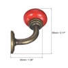 Unique Bargains Zinc Alloy Retro Hanging Towel Backpack Clothes Scarf Keys Hat Wall Hooks 2 Pcs - 2 of 4