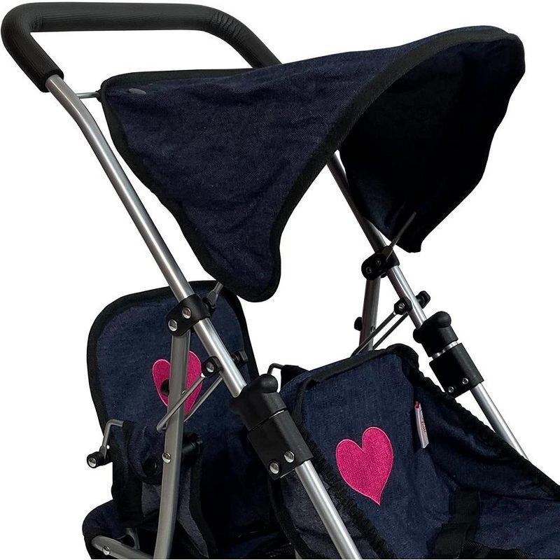 The New York Doll Collection My First Doll Twin Stroller, 3 of 7