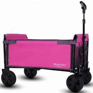 Whisen All-in-One Convertible Folding 4-Wheel Trolley, Foldable Utility ...