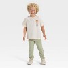 Toddler Boys' Washed French Terry Jogger Pants - Cat & Jack™ - 4 of 4